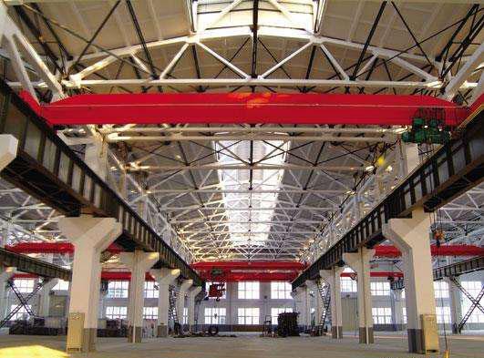 ローワーヘッドルームシングルガーダーオーバヘッドクレーン建設費削減用.jpg Lowhead Room Single Girder Overhead Crane for Saving Construction Cost.jpg