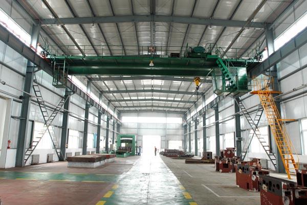 QD電気二重ビーム橋クレーン10トン